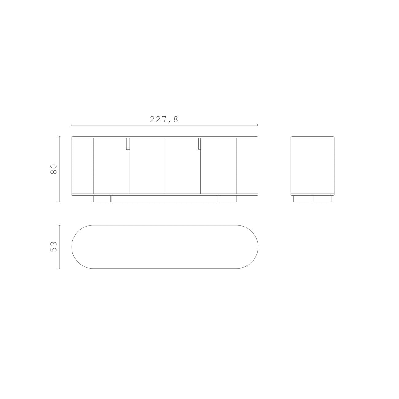 CPRN HOMOOD | Irving Low Sideboard  - $22,100.00