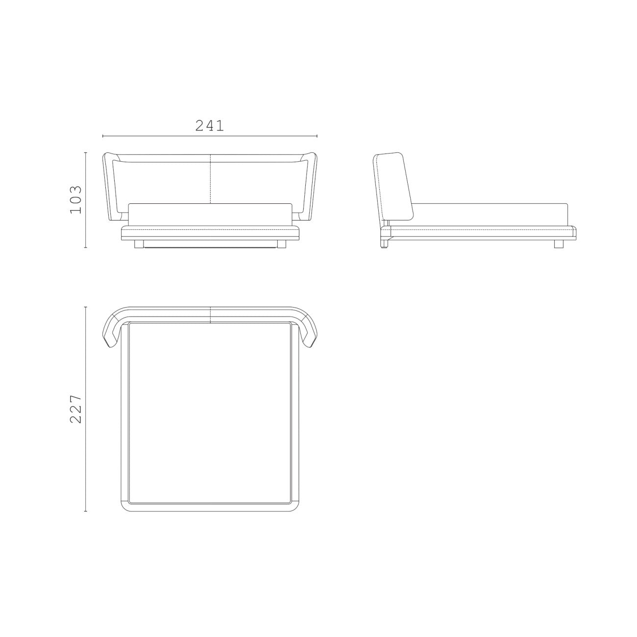 CPRN HOMOOD | MARAIS FABRIC KING BED I $16,440.00