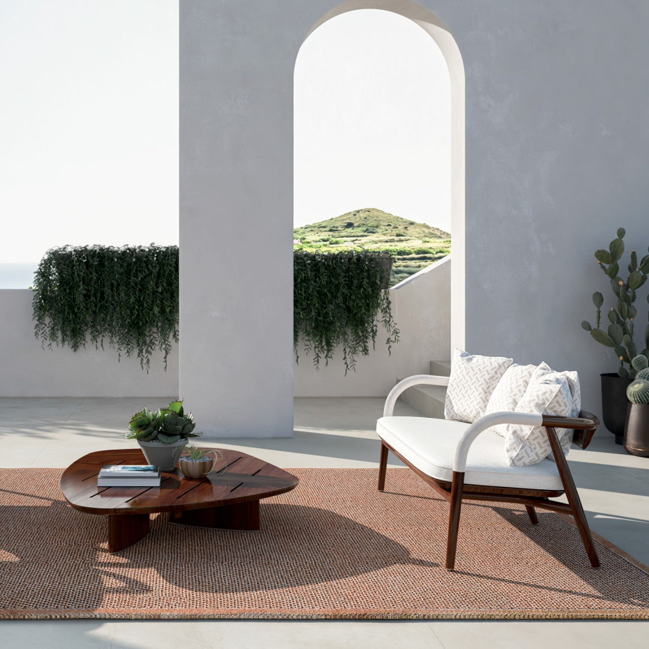 CPRN HOMOOD OUTDOOR | FELIPE RECTANGULAR COFFEE TABLE I $11,010.00