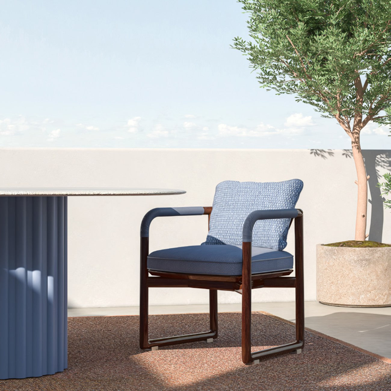 CPRN HOMOOD OUTDOOR | JISELLE DINING CHAIR I $6,945.00
