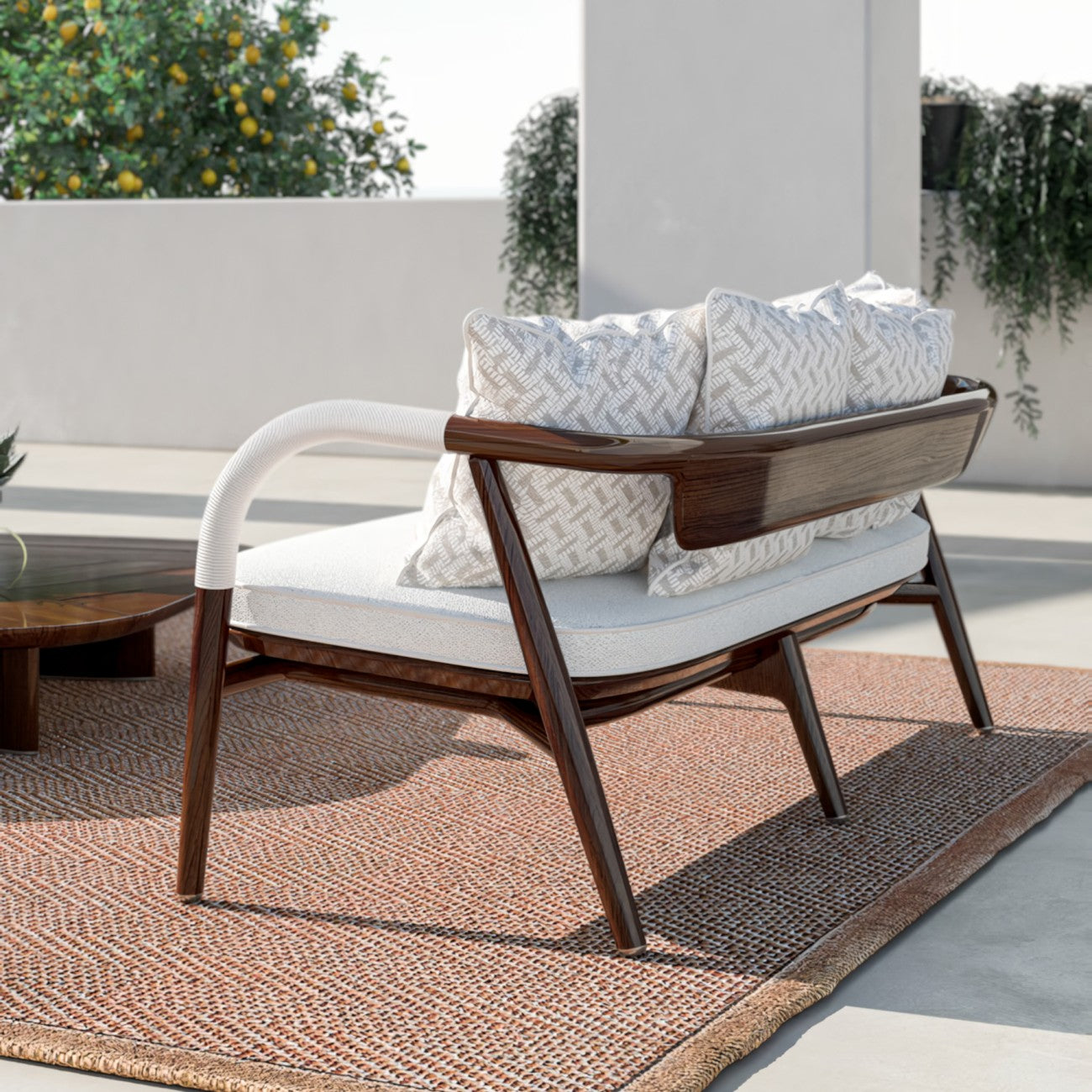 CPRN HOMOOD OUTDOOR | JISELLE LOVE SEAT SOFA I $12,569.00