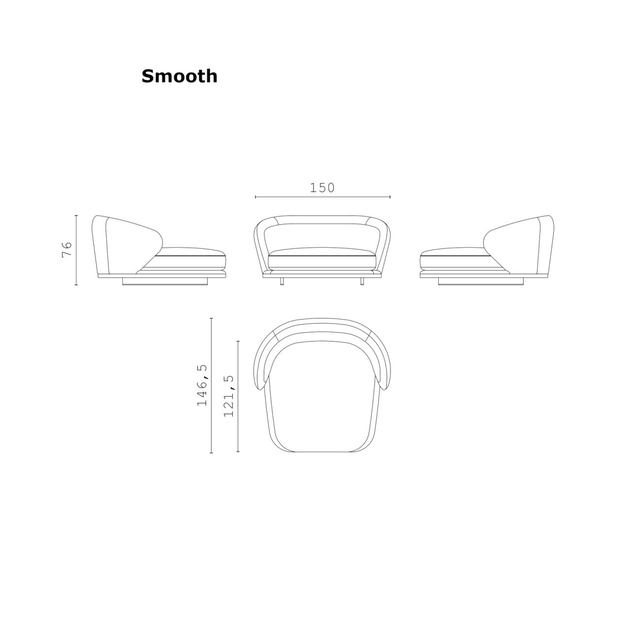 PIERRE BIG SOFA W.O. DECORATIVE SEWING I $24,365.00