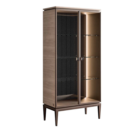 DRAGONFLY GLASS ENGRAVED DISPLAY CABINET - $12,650.00