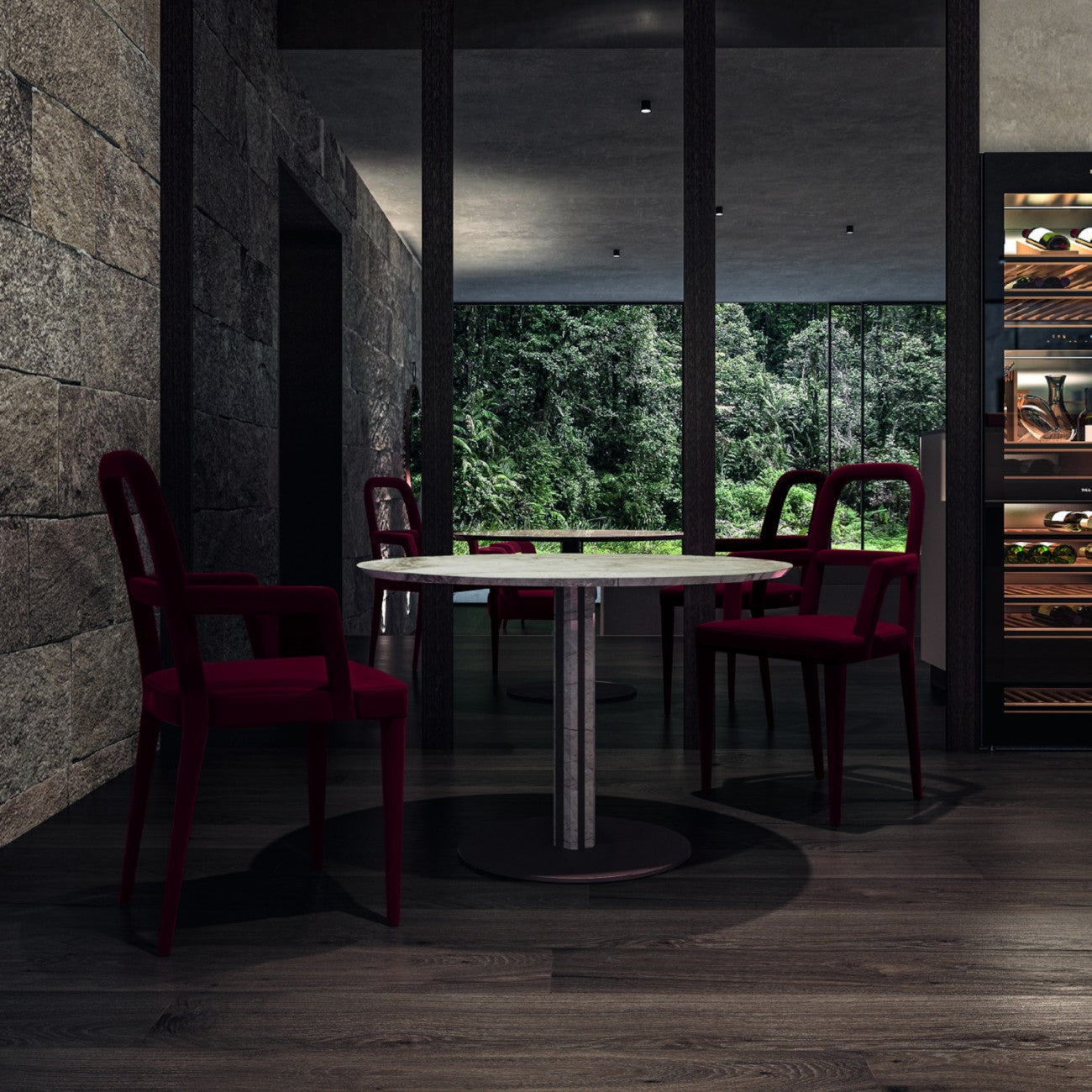 CPRN HOMOOD | STARLIGHT ROUND DINING TABLE - $9,880.00