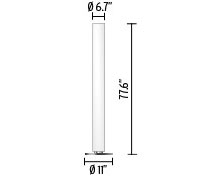 FLOS | STYLOS FLOOR LAMP LIGHT | $3,100.00