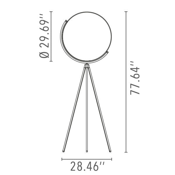 FLOS | SUPERLOOM FLOOR LAMPLIGHT | $13,540.00 - $13,840.00