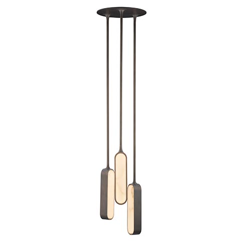 PEARL TRIPLE PENDANT LAMP BY ENTRELACS $17,640.00