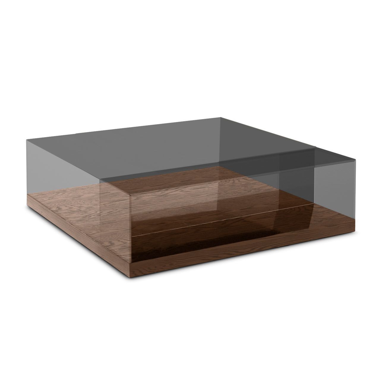 ASTON MARTIN HOME | V227 Glass and Wood Coffee Table - $12,549.00