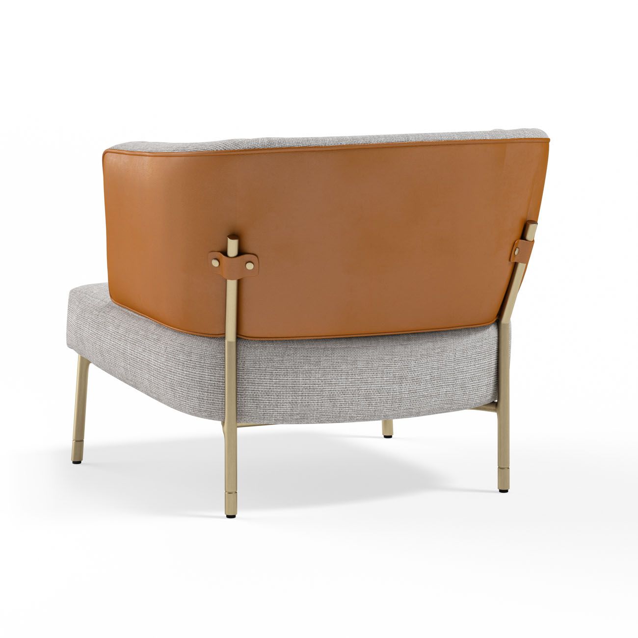 ASTON MARTIN HOME | V244 LEATHER AND FABRIC LOUNGE CHAIR | $14,039.00