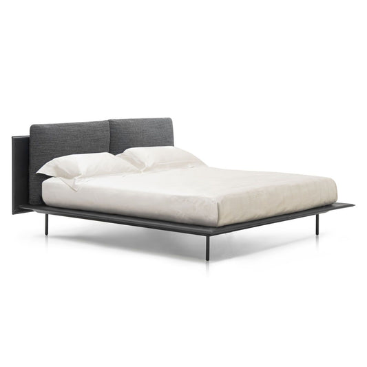ASTON MARTIN HOME | V251 LEATHER AND FABRIC BED | $28,500.00