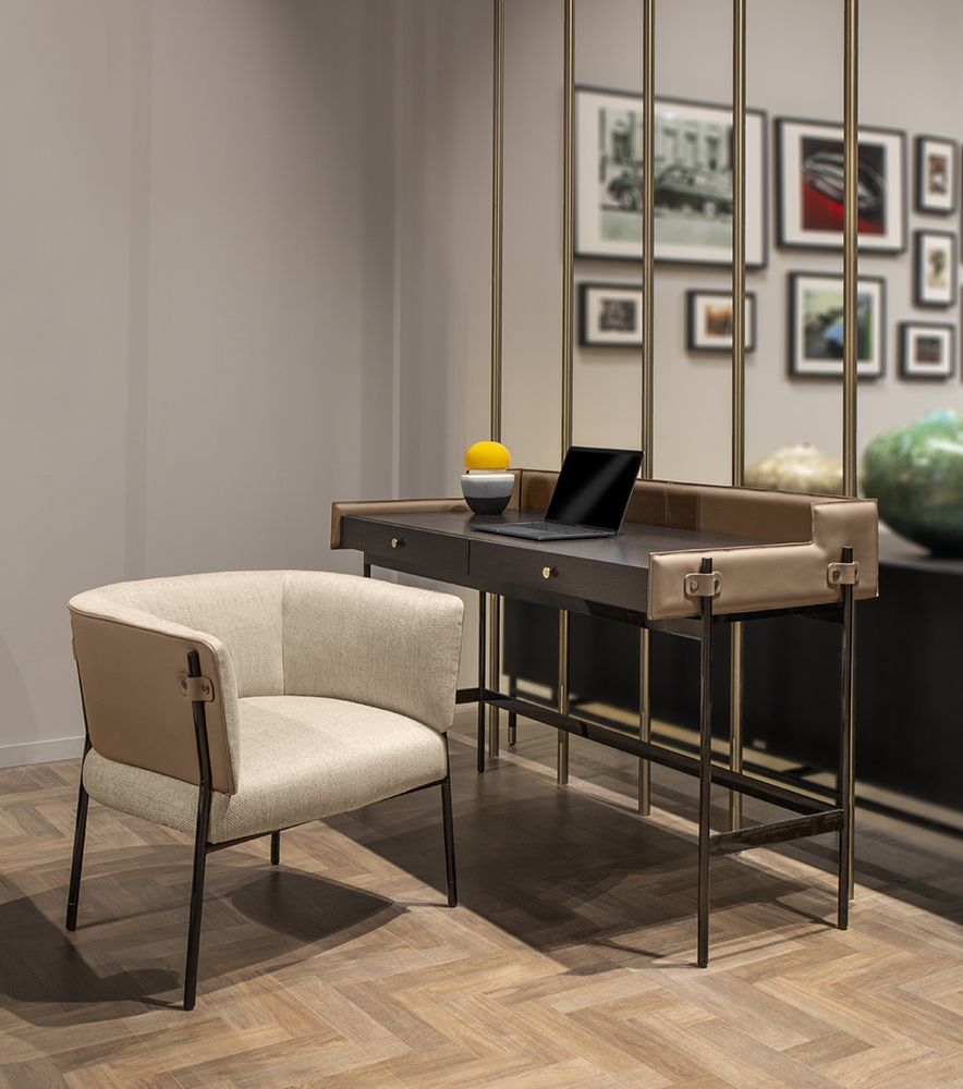 ASTON MARTIN HOME | V254 LEATHER WRITING DESK | $24,289.00