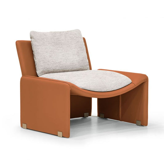 ASTON MARTIN HOME | V263 FABRIC AND LEATHER ARMCHAIR | $12,250