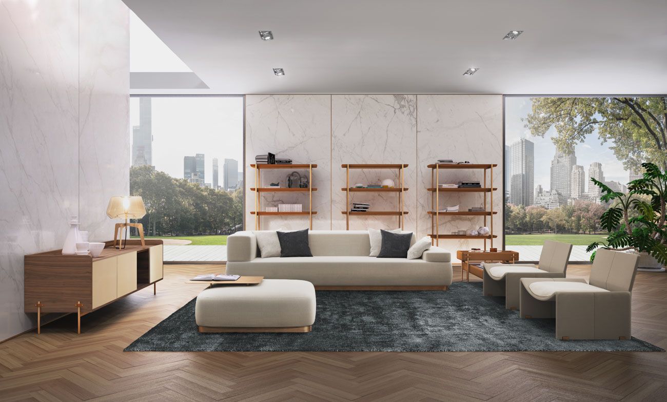 ASTON MARTIN HOME | V274 Leather Bookcase - $29,569.00