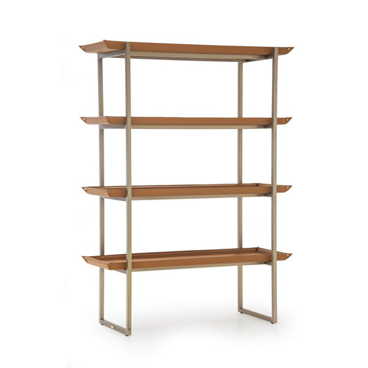 ASTON MARTIN HOME | V274 LEATHER BOOKCASE | $31,750