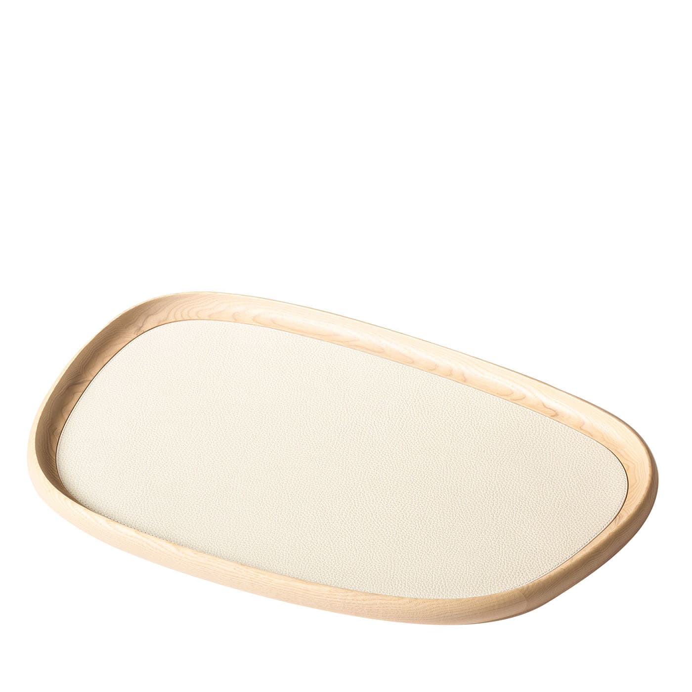 GIOBAGNARA | MARIS LARGE RECTANGULAR NATURAL TONES TRAY BY KELLY WEARSTLER | $850.00