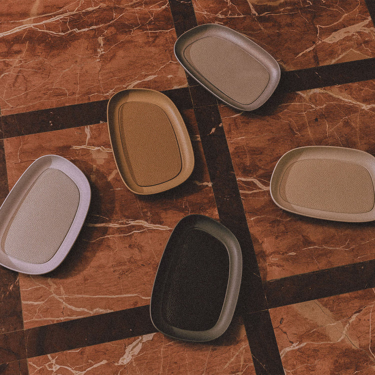 GIOBAGNARA | MARIS SMALL RECTANGULAR GREEN TRAY BY KELLY WEARSTLER | $390.00