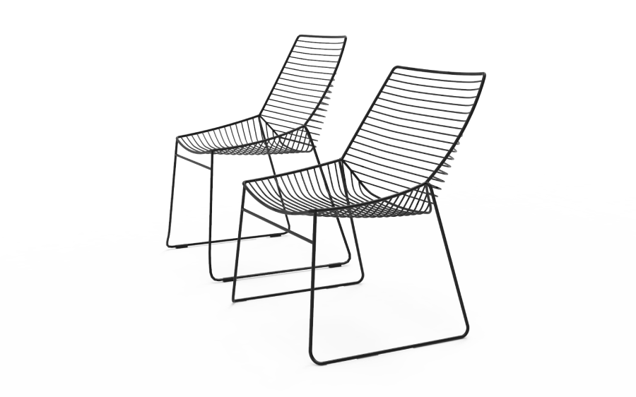 Zelo Lounge Chair setting
