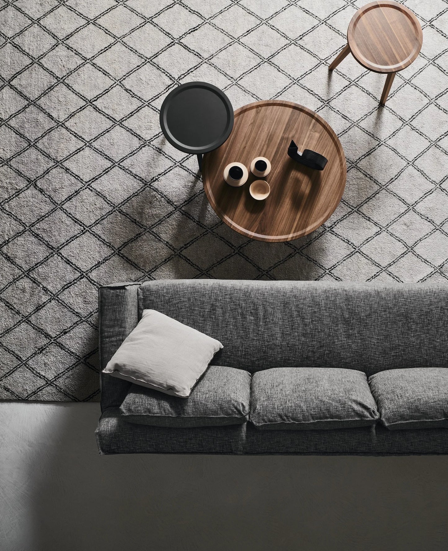 Gervasoni Loll 14 Sofa in White Linen Upholstery by Paola Navone - $9,250.00
