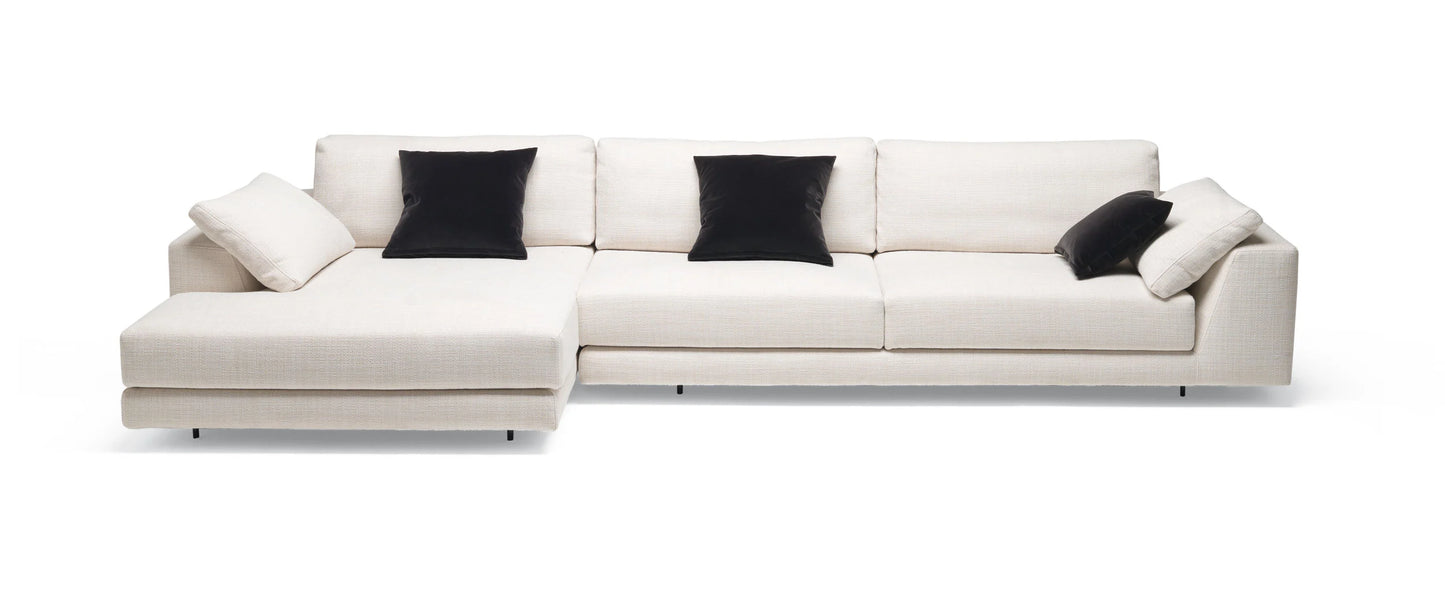 ARGO | Sofa with integrated magazine rack by MisuraEmme | $49,938.97