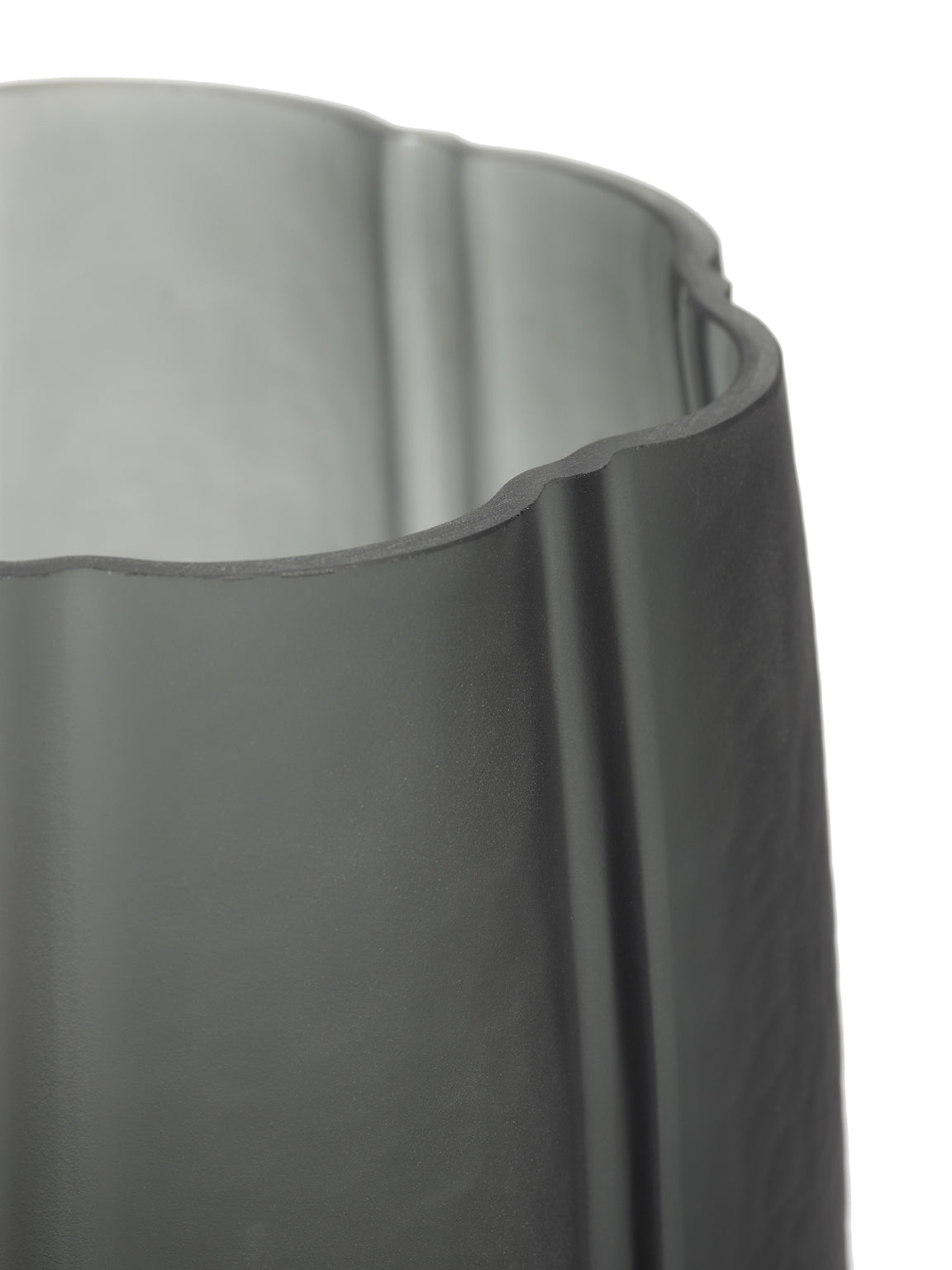 VASE DARK GREY SHAPE BY PIET BOON - $455.00