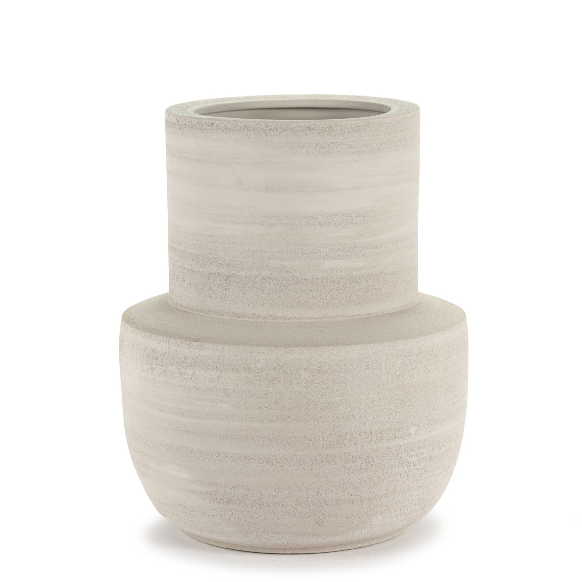 SERAX - VASE BEIGE W VOLUMES BY PIET BOON $995.00