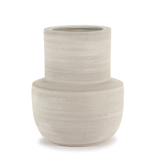 SERAX - VASE BEIGE W VOLUMES BY PIET BOON $995.00