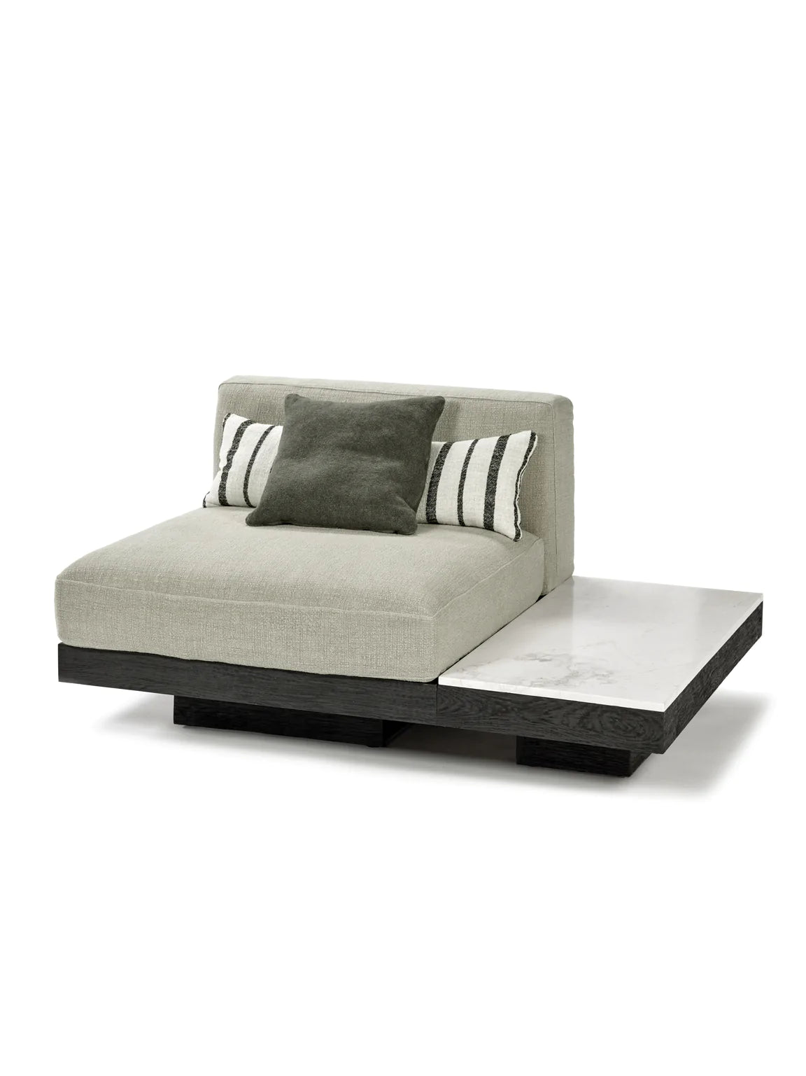 RUDOLF LOUNGE CHAIR | BLACK & SAND - $5,850.00