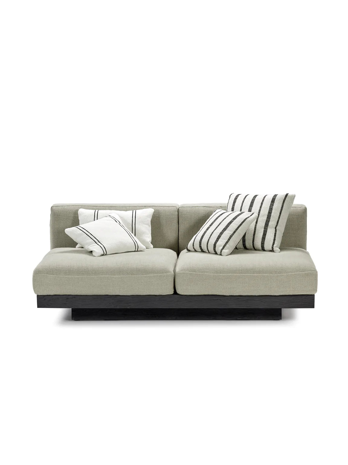 RUDOLF SOFA | BLACK & SAND $11,750.00