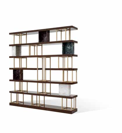 AIDA 220 I Bookcase by Carpanese - $26,980.00