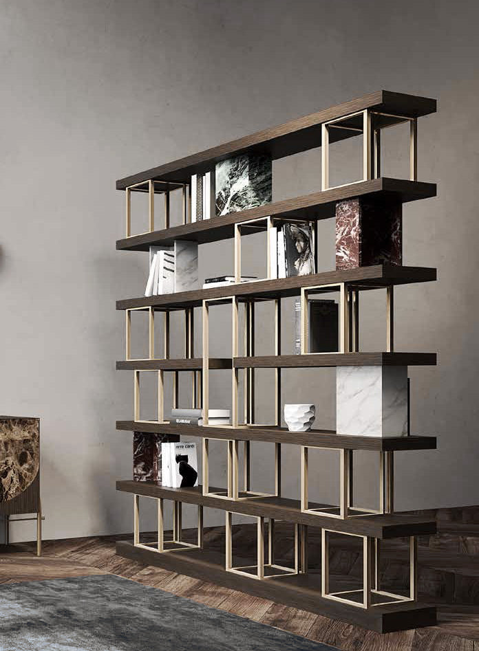 AIDA 220 I Bookcase by Carpanese - $26,980.00