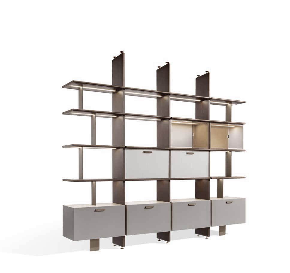 DUO M I Bookshelf by Carpanese $59,400.00