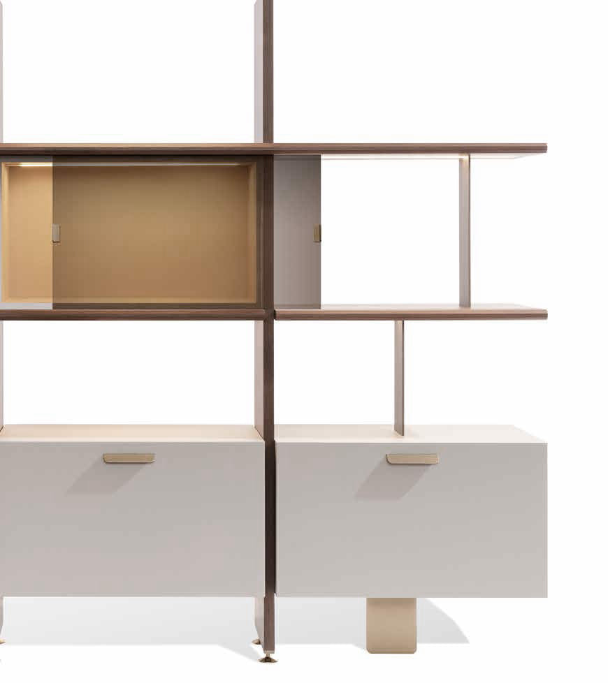 DUO M I Bookshelf by Carpanese $59,400.00