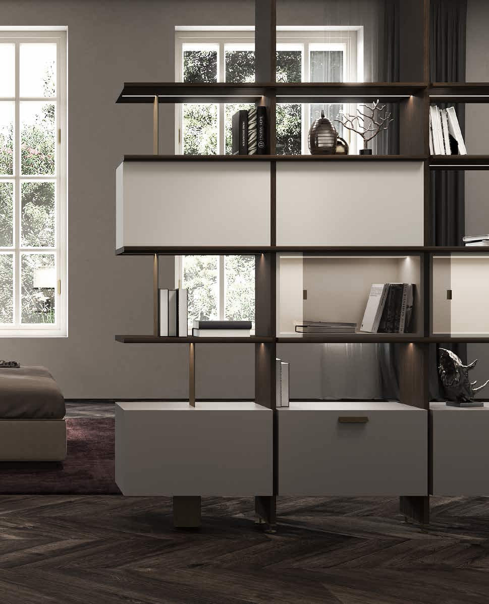 DUO M I Bookshelf by Carpanese $59,400.00