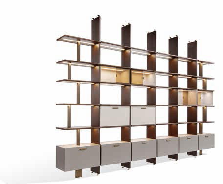 DUO XL I Bookshelf by Carpanese $98,910.00