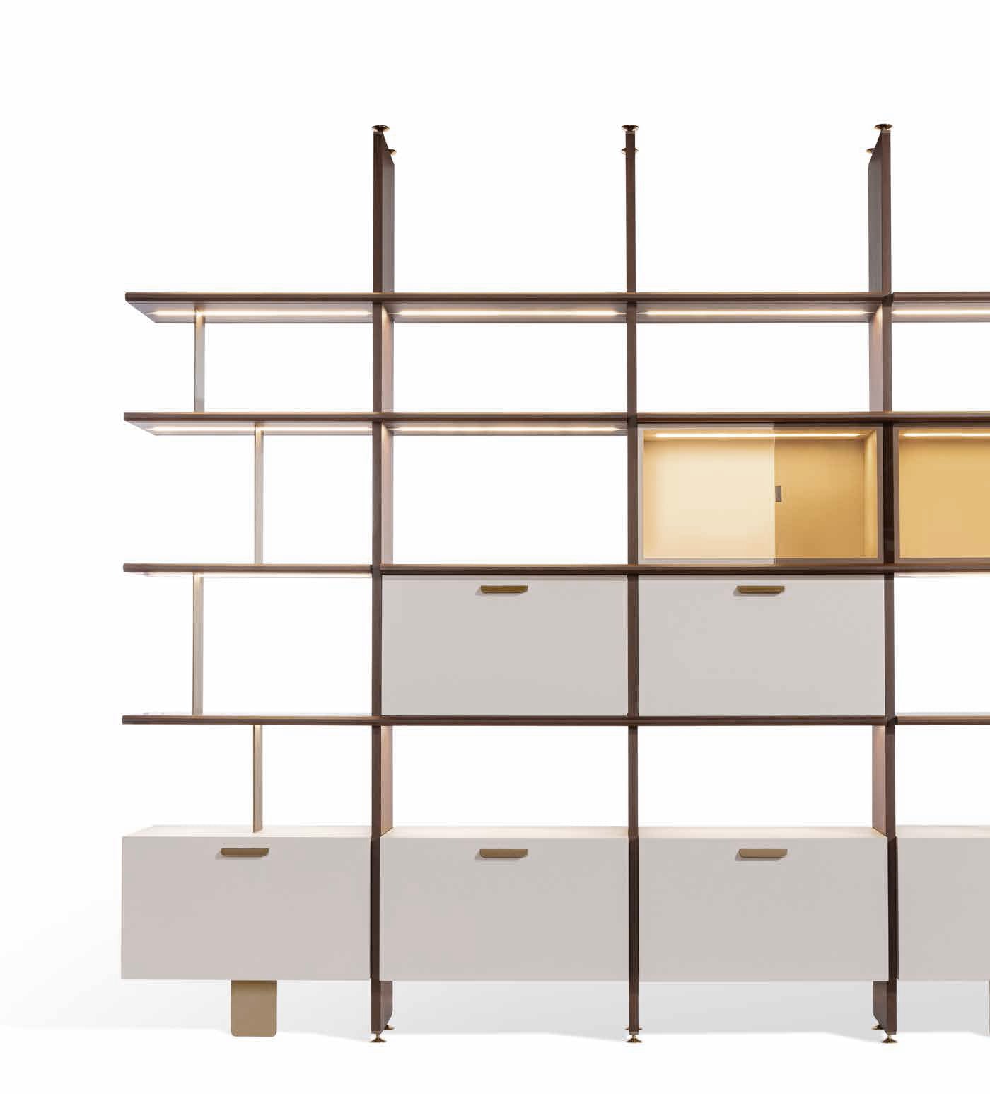 DUO M I Bookshelf by Carpanese $59,400.00