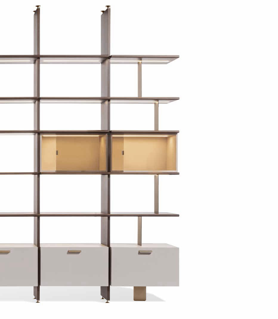 DUO M I Bookshelf by Carpanese $59,400.00