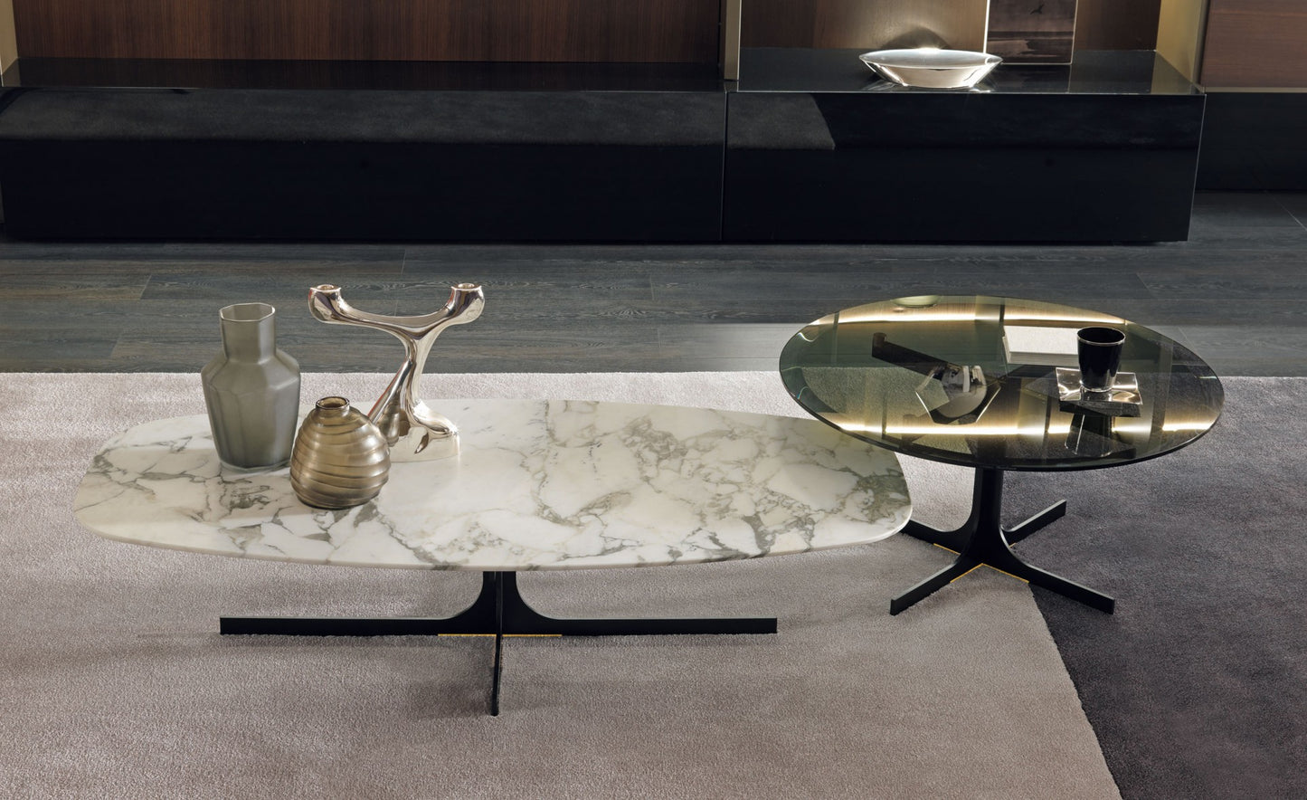 MISURAEMME | JANUS GLASS COFFEE TABLE | $4,815.47
