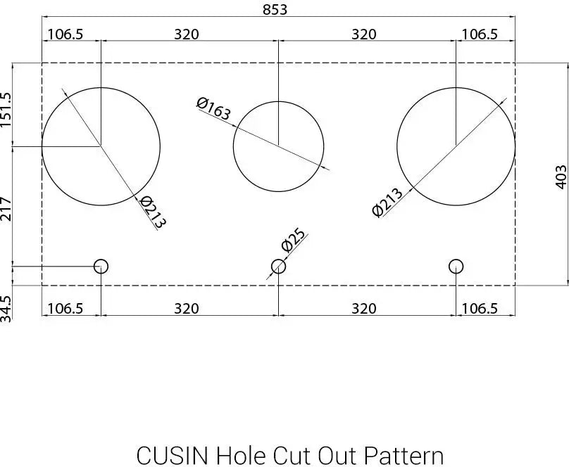 PITT Cooking - CUSIN TOP MOUNTED - from $4,899.00