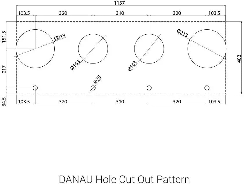 PITT Cooking - DANAU TOP MOUNTED - from $5,649.00