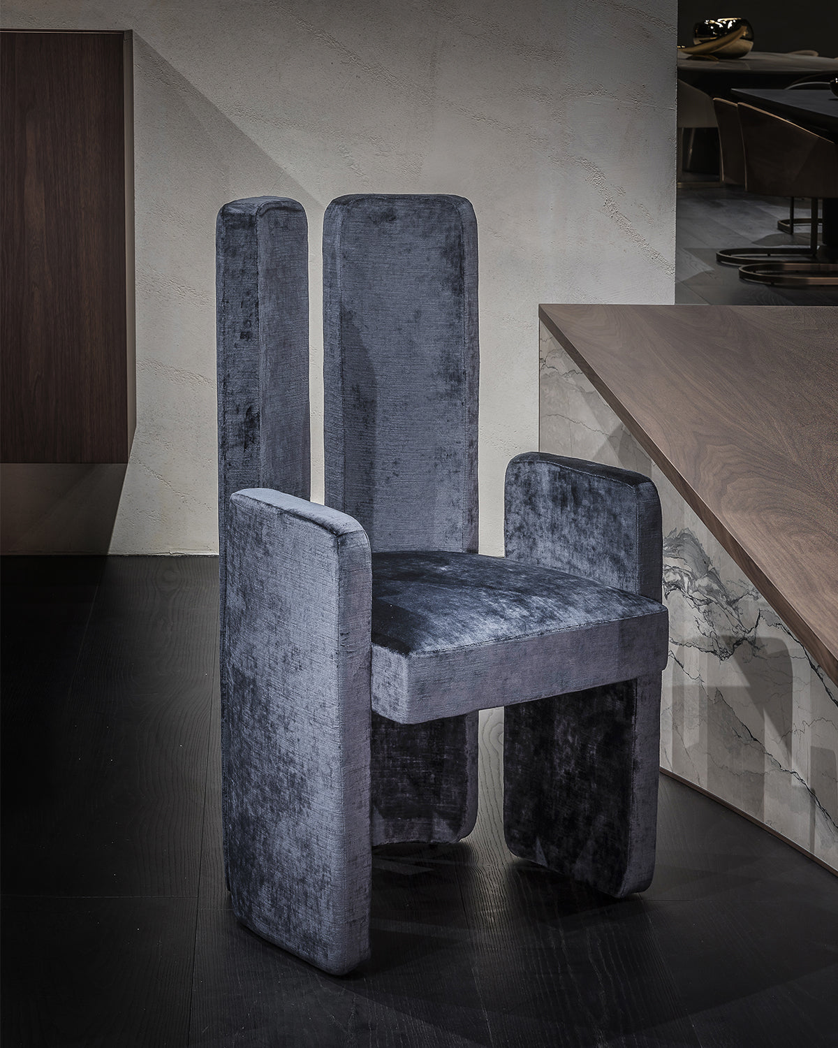 NINA SOFT | High Back Armchair by Emmemobili