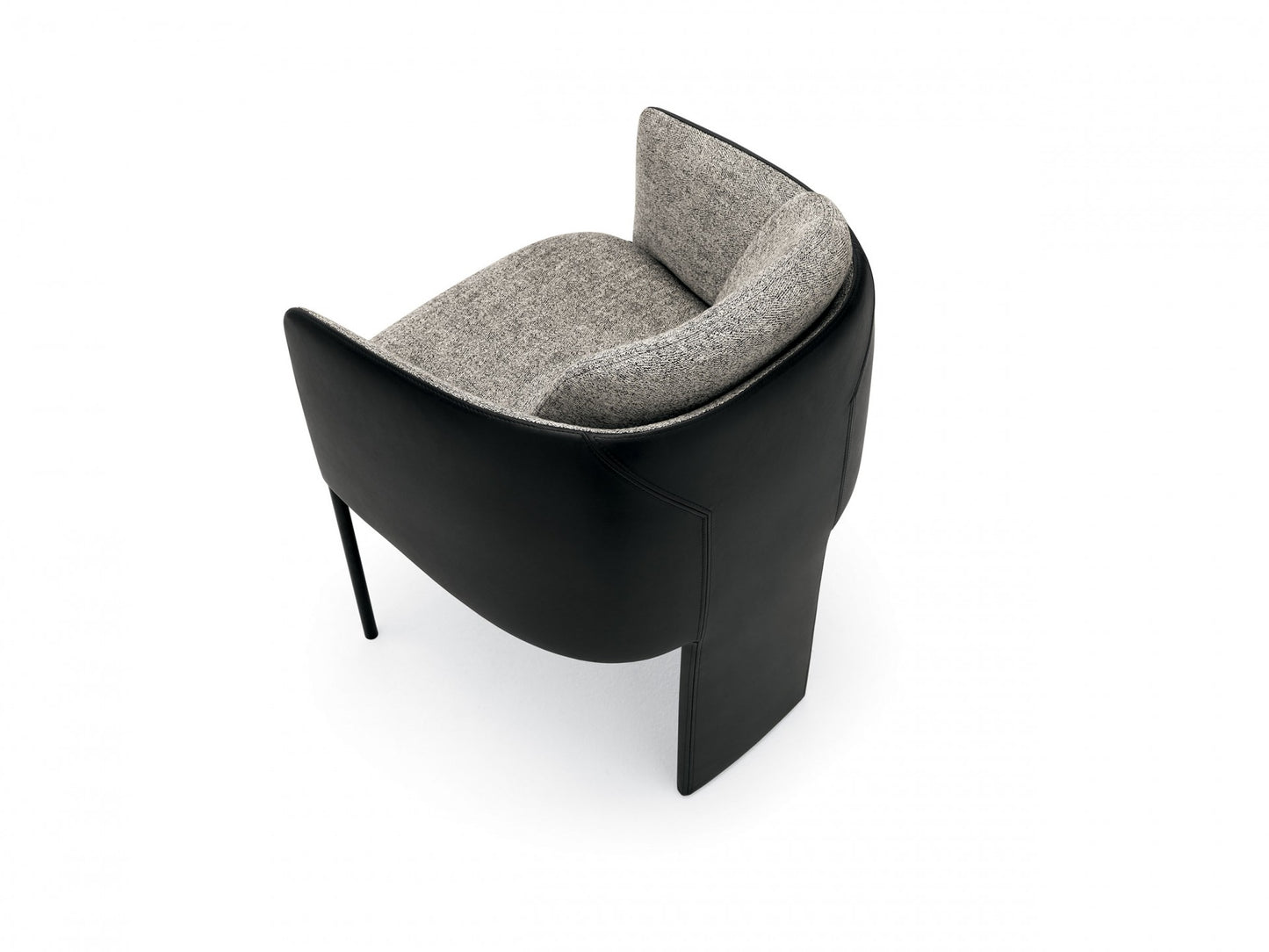 VIRGIN | Dining chair with armrests by MisuraEmme | $6,941.41