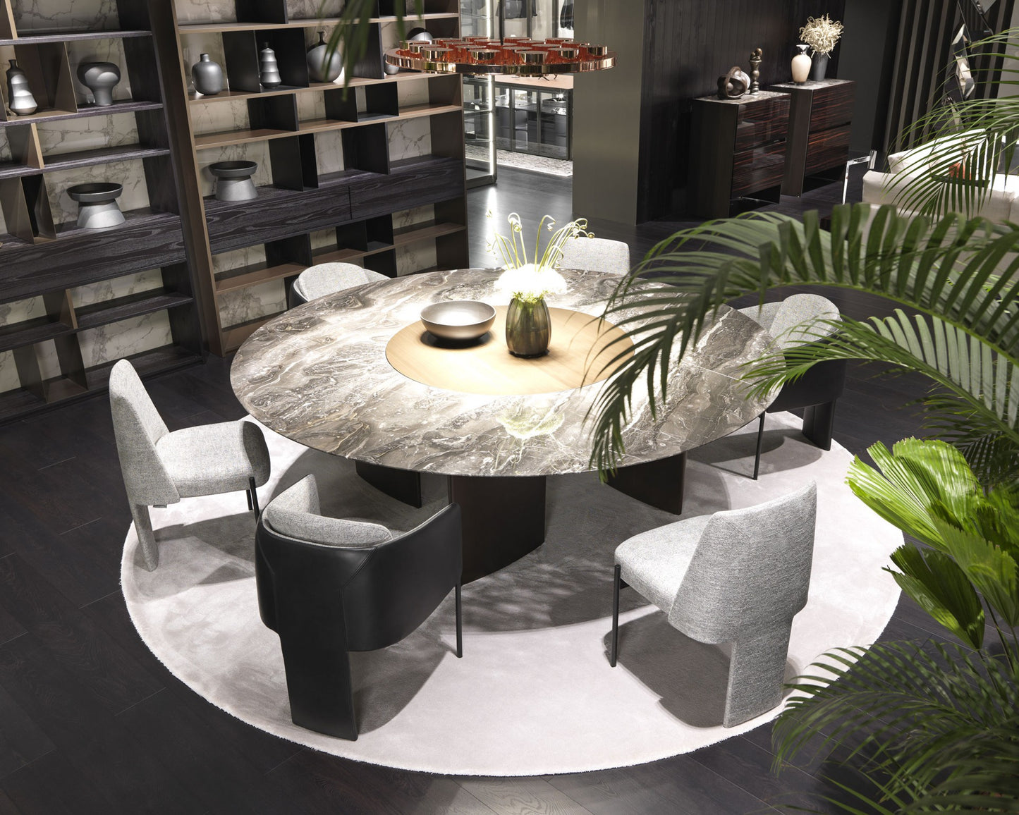 VIRGIN | Dining chair with armrests by MisuraEmme | $6,941.41