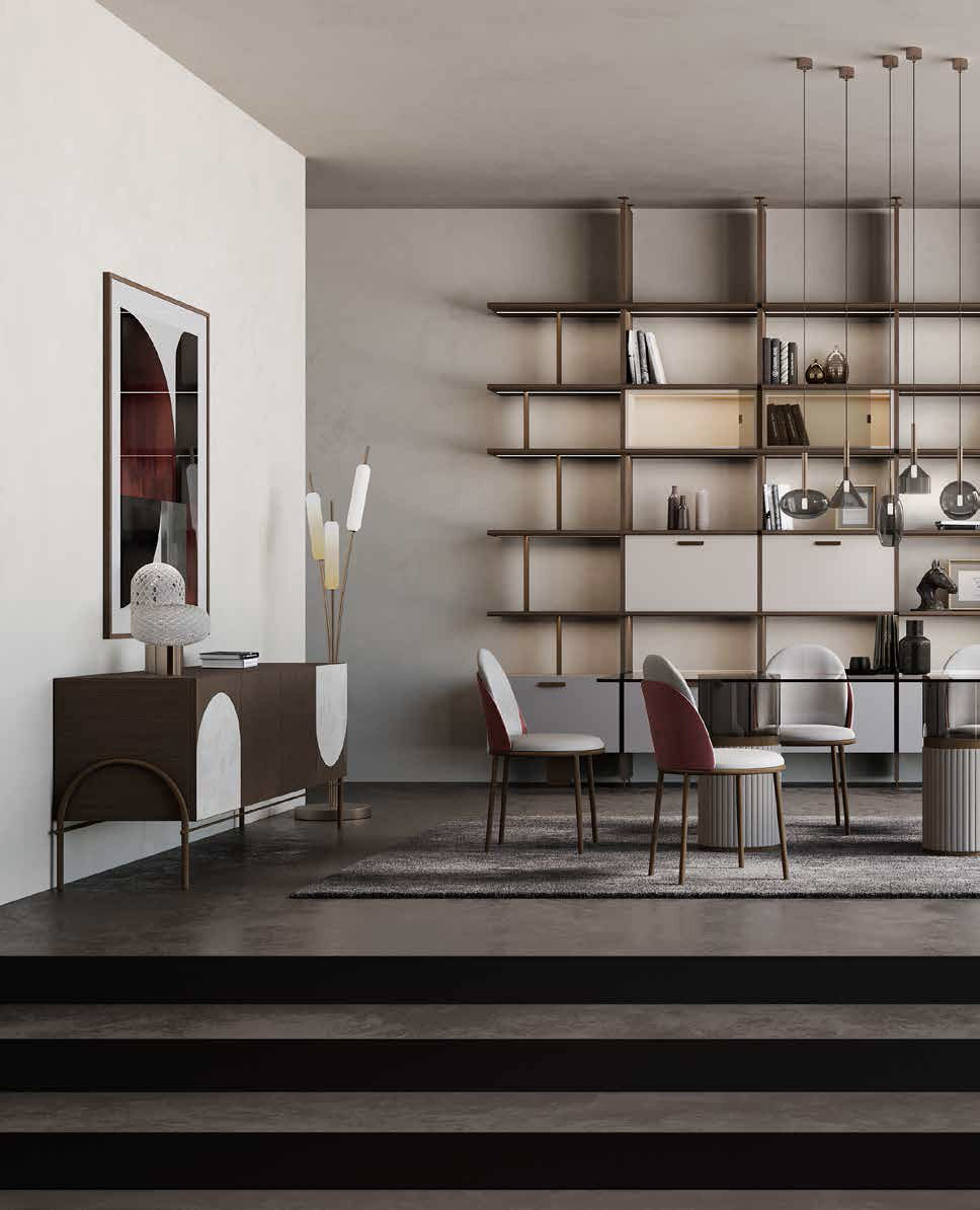 IMPERIAL S I Dining table by Carpanese - $15,200