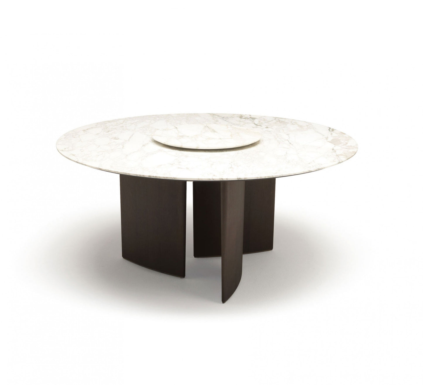 ALA | Dining table with lazy Susan by MisuraEmme | $30,294.00