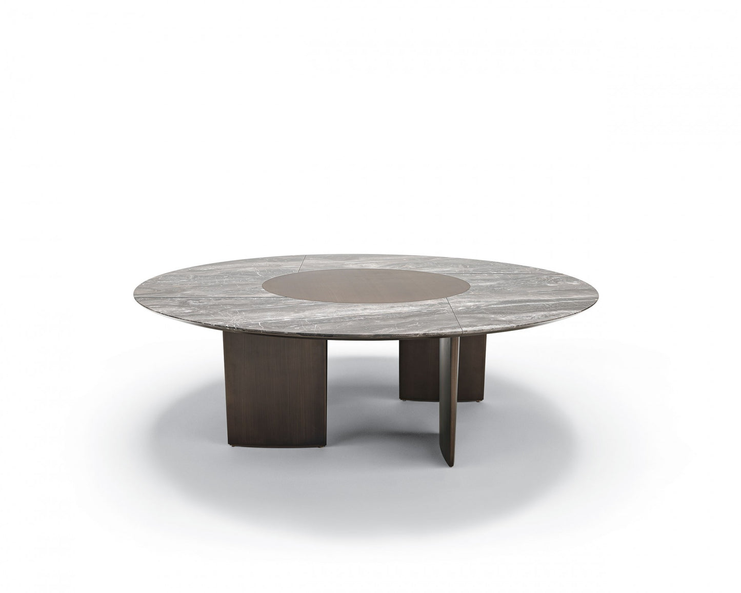 ALA | Dining table with lazy Susan by MisuraEmme | $30,294.00