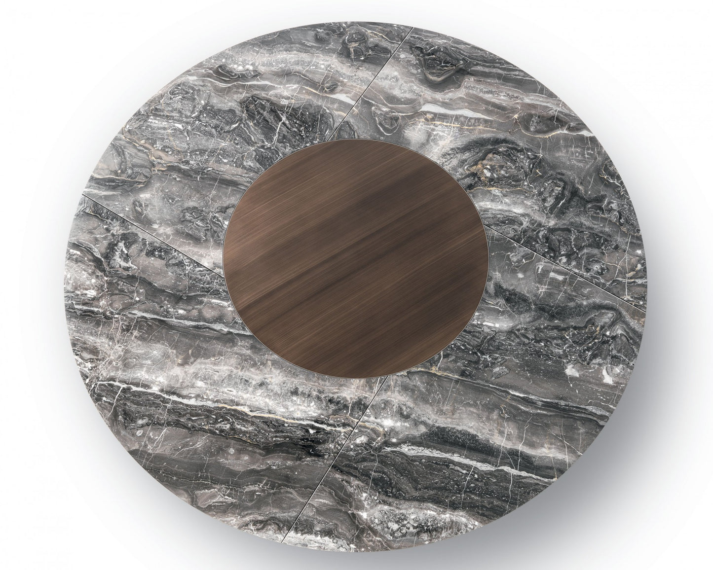 ALA | Dining table with lazy Susan by MisuraEmme | $30,294.00