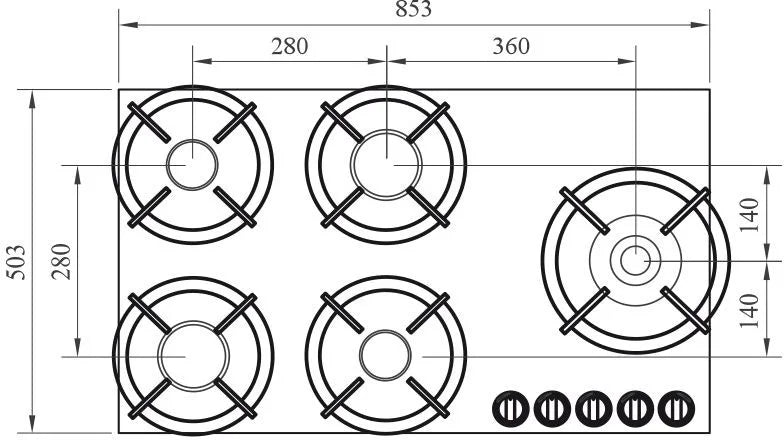 PITT Cooking - EBEKO TOP MOUNTED - from $6,349.00