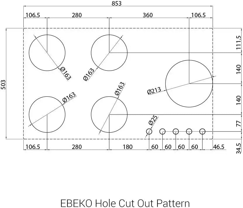 PITT Cooking - EBEKO TOP MOUNTED - from $6,349.00