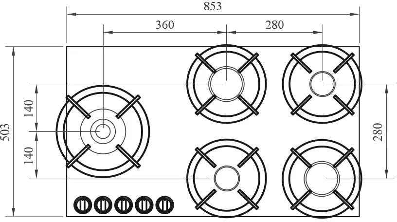 PITT Cooking - ENEP TOP MOUNTED - from $5,729.00