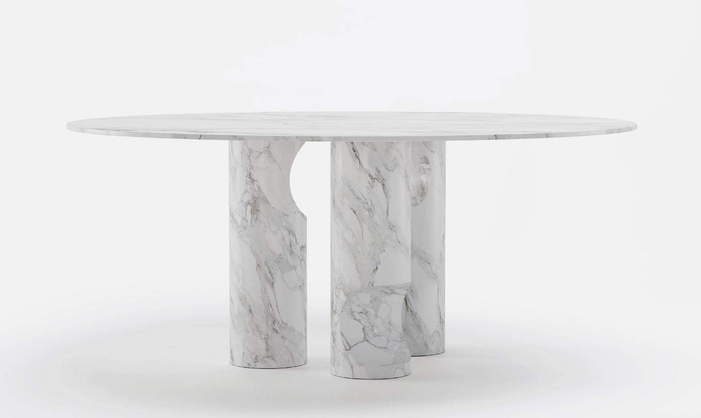 FLUCTO I Dining table by Emanuele Santalena